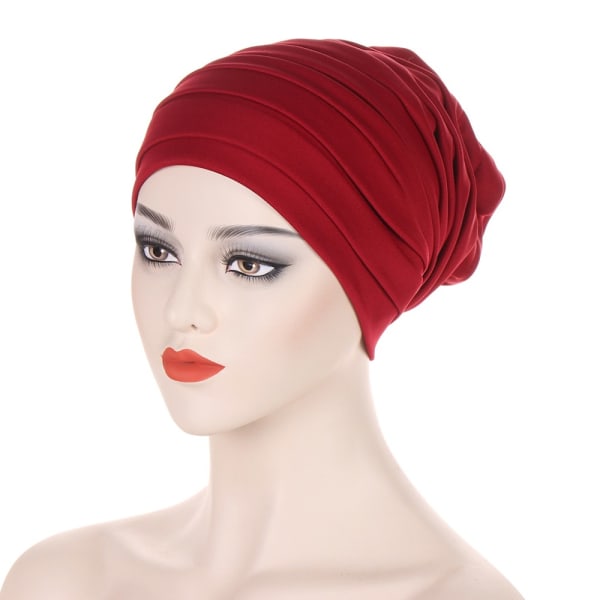 Muslim Bonnet Ladies pääkääreet PUNAINEN Red