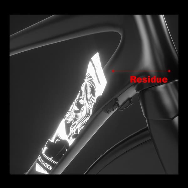 Bike Frame Protector Cykel Paster Guard D D D