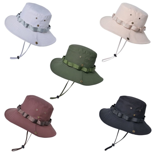 Boonie Hat Bucket Cap BRUN Brown