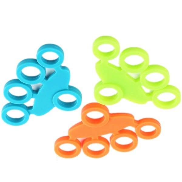 Grip Ring Trainer Finger Tension Set ORANGE orange