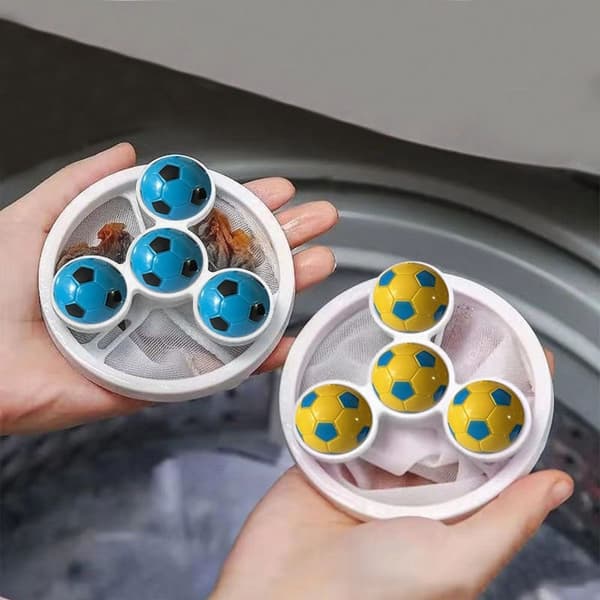 Laundry Balls Filter Mesh Bag SININEN blue
