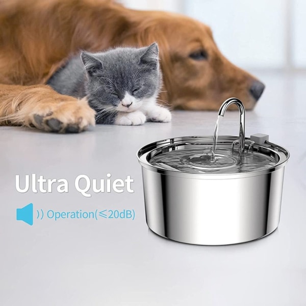 Cat Water Fountain Automatic Drinker EU PLUG EU PLUG EU Plug
