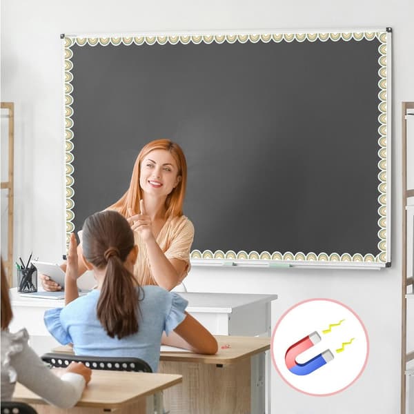 Magnetiske borders Whiteboard magnetstrimler 4 4 4