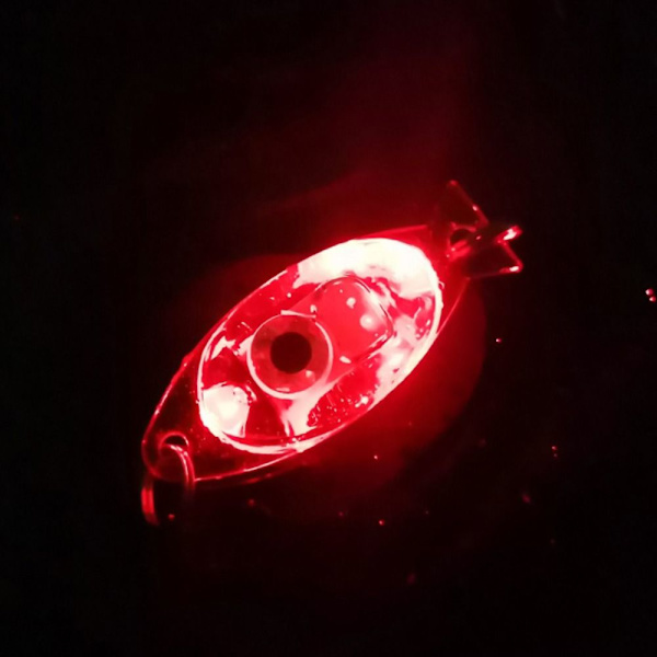 LED Lure Light Flash Lampe RØD RØD red