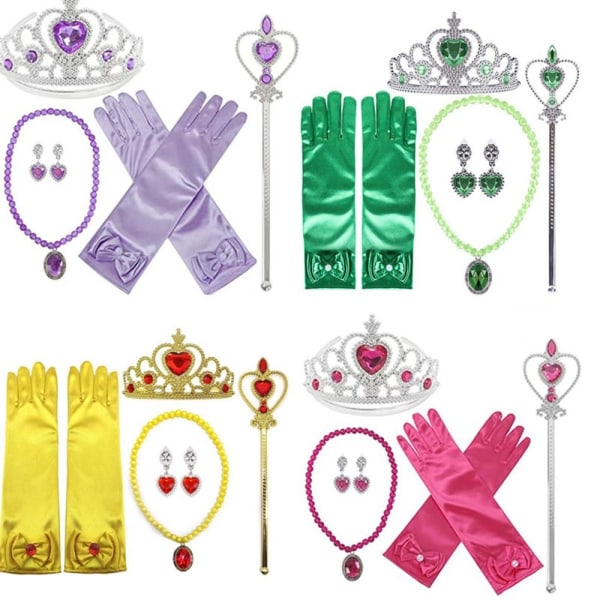 Princess Crown Crown Halskjede FARGE 4 FARGE 4 Color 4
