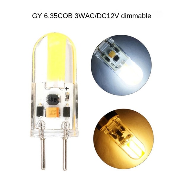 GY6.35 LED lys Krystal pære WARM WHITE-2W WARM WHITE-2W Warm White-2W