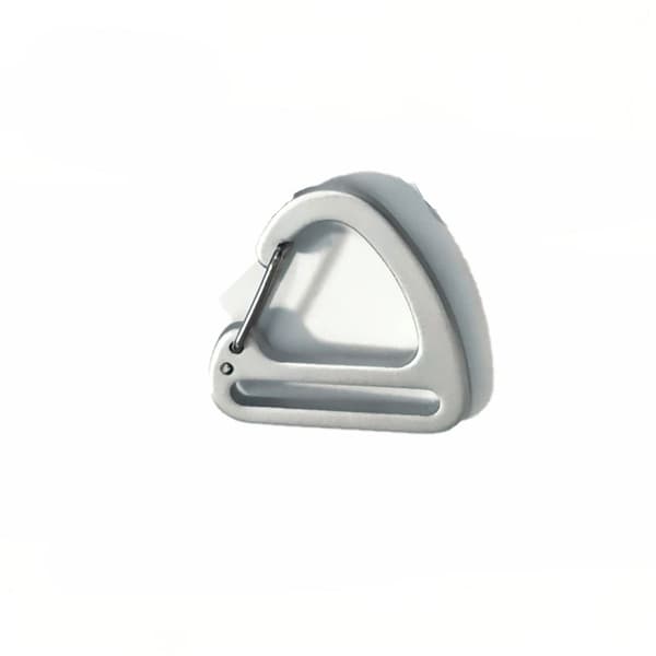 Triangle Carabiner Spring Quickdraws Clip SVART Black