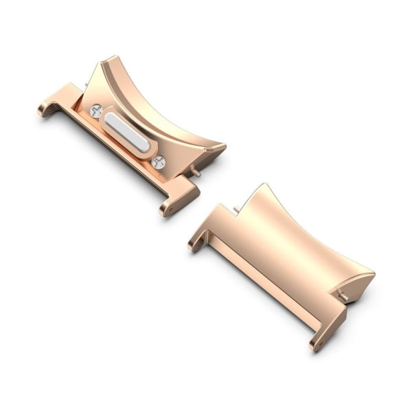 2stk Stroppadapter Klokkebåndkontakt ROSEGULL 20MM rose gold 20mm