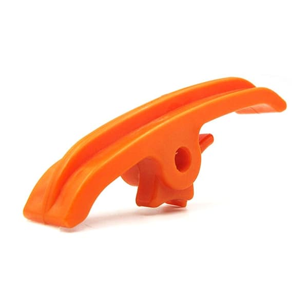 Motorcykel Chain Slider Flat Fork Gliding Guide ORANGE orange