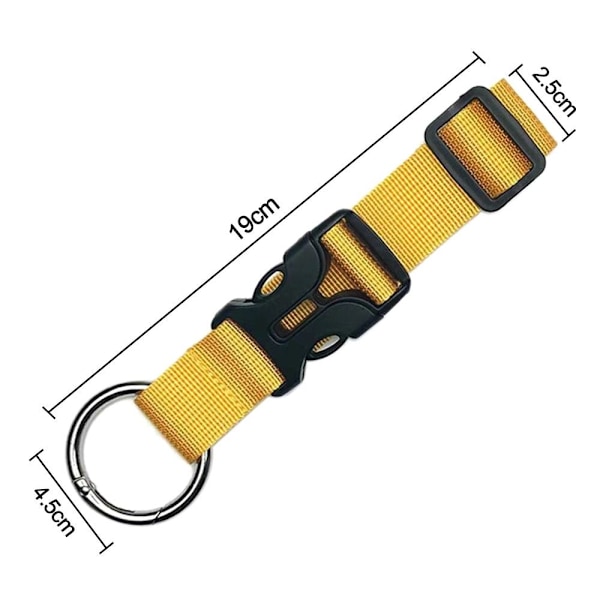 2stk Bagasjerem Jakkegriper GUL yellow