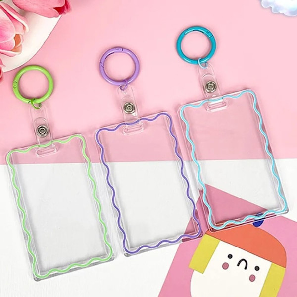 Kpop Fotokort Holder Idol Kort Holder BLÅ blue