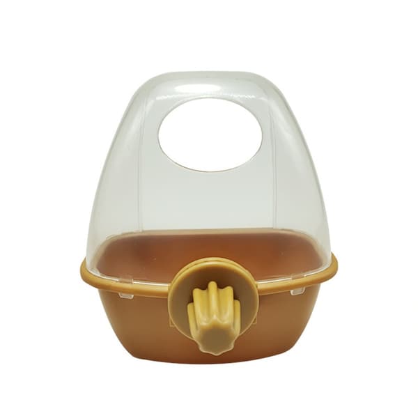 Bird Cage Feeder Matbehållare VIT White