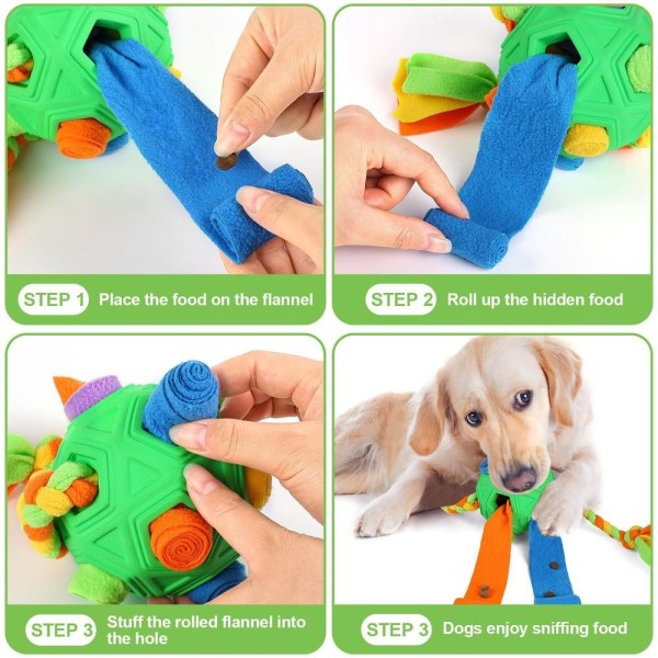 Snuffle Ball Legetøj Lækage Legetøj Bold H H H