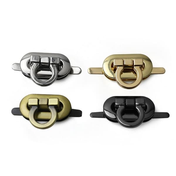 Turn Lock Twist -lukot MUSTA 2KPL 2KPL black 2pcs-2pcs