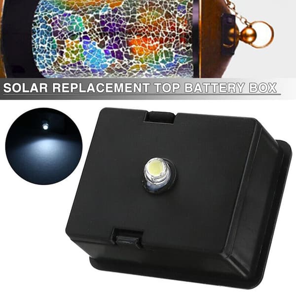 Solar Battery Box Solar Light Lantern Battery Box