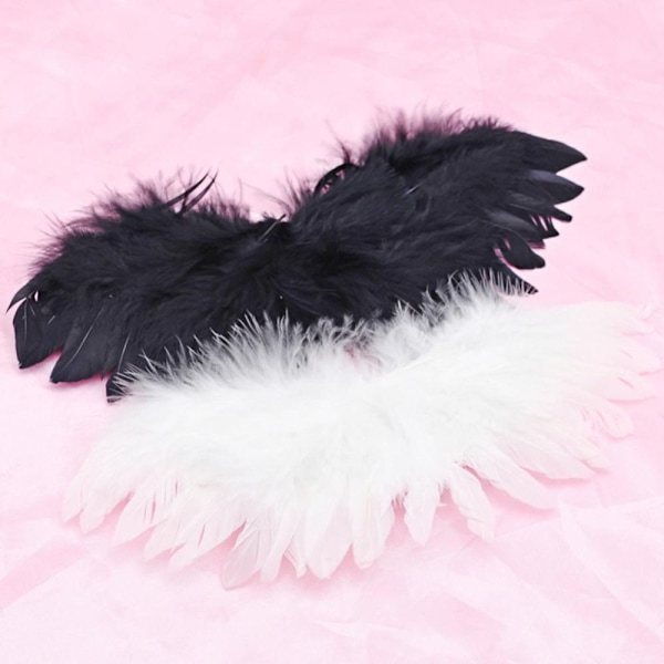 Angel Feather Wings Angel White Wing PUNAINEN 21CMX9CM Red 21cmX9cm