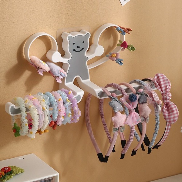 Hårbånd Opbevaringsstativ HairHoop Display Holder LILLA purple