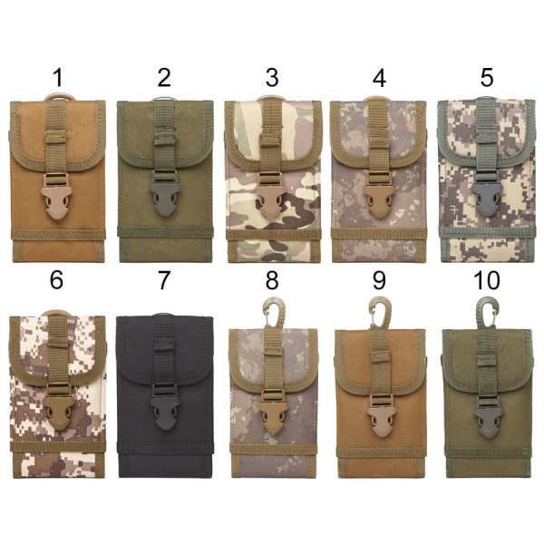 1 stk Militær midjeveske Outdoor Tactical Pack 3 3 3