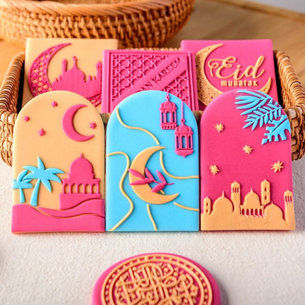 Eid Al-Adha Fondant Biscuit Mould Cookie Leima mould JJ