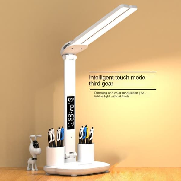 Double Head Skrivebordslampe Touch Bordlampe DOBLE HODE DOBLE HODE double heads