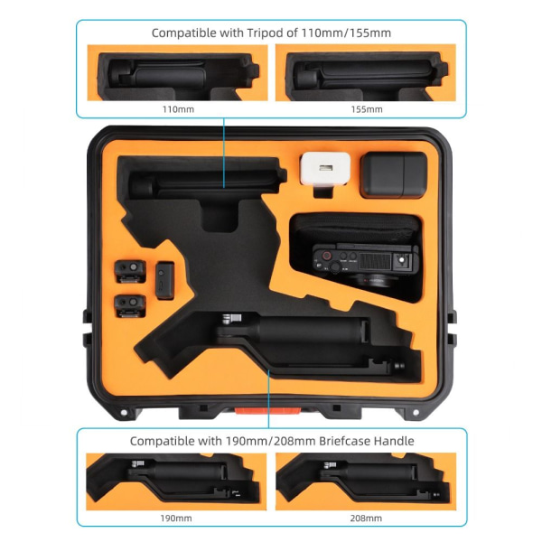 DJI RS 3 Mini Storage Box Bag -kannettavalle case