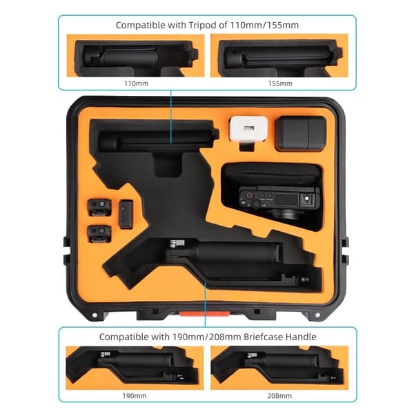 För DJI RS 3 Mini Storage Box Väska Handhållen bärbar case