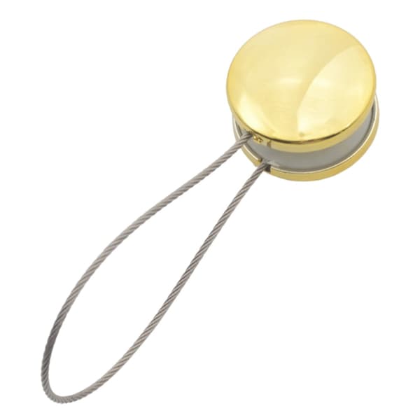 2st Magnetiska Gardiner Tieback Clip Spänne SILVER silver