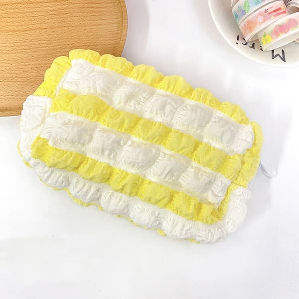 Puff Pencil Bag Papirtaske GUL yellow
