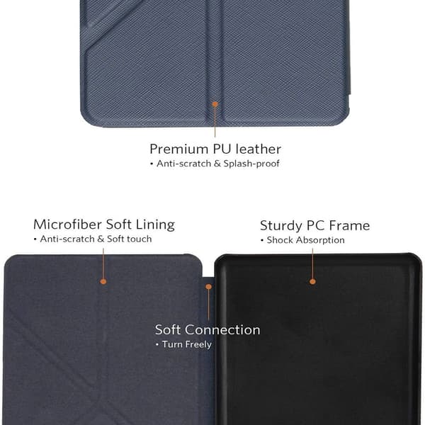 Smart Cover Folio Stand Case COFFEE Coffee