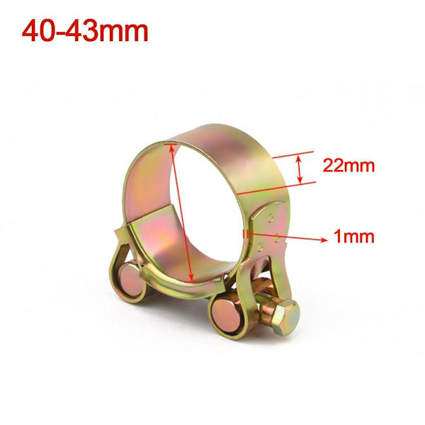 1 stk Slangeklemmer Kulstofstål 40-43MM 40-43mm