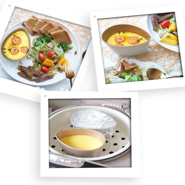 Steamed Egg Bowl Egg Steamer Container Egg Bowl