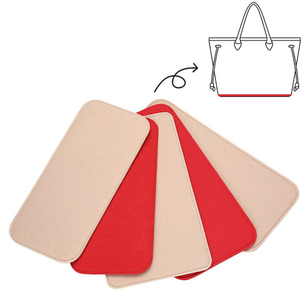 Filt Base Shaper Tote Bag Bundstøtte SORT M black M