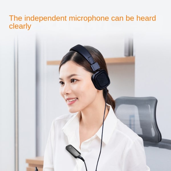 Bluetooth-mottaker sender stereolyd Black