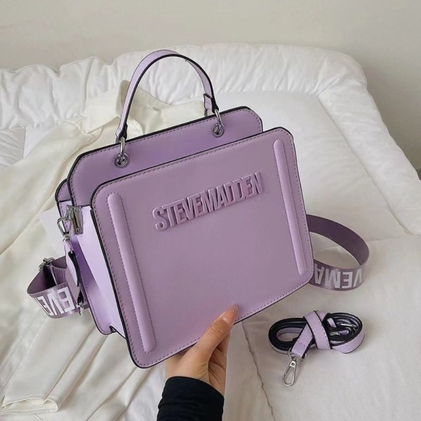 Kvinder Tote Bag Crossbody Håndtaske LILLA Purple