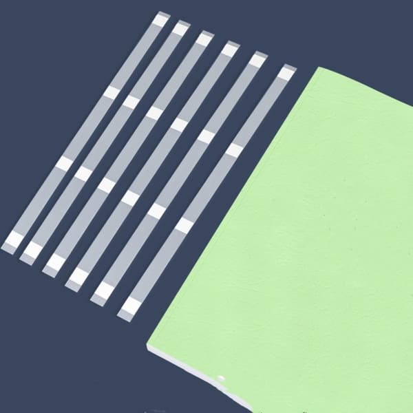 Limstrimler Mesh Backing Bindebånd Bok Reparasjonstape
