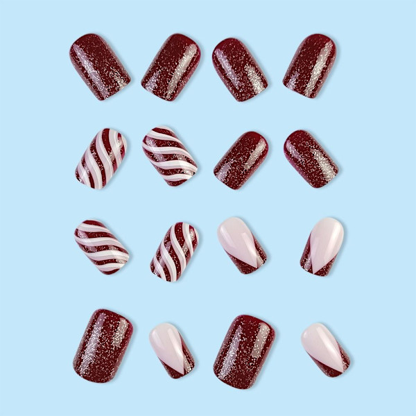 Jul franske falske negle False Nail 2 2 2