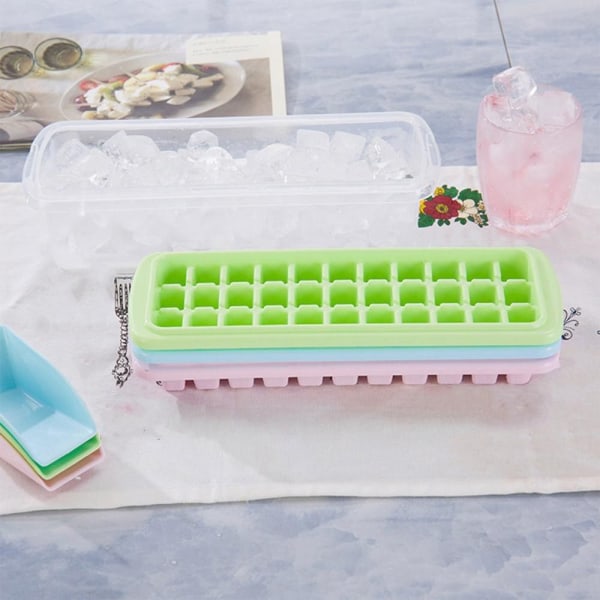 Ice Cube Tray Ice Square Mold VIHREÄ 77 GIRDS 77 GIRDS Green 77 Girds-77 Girds