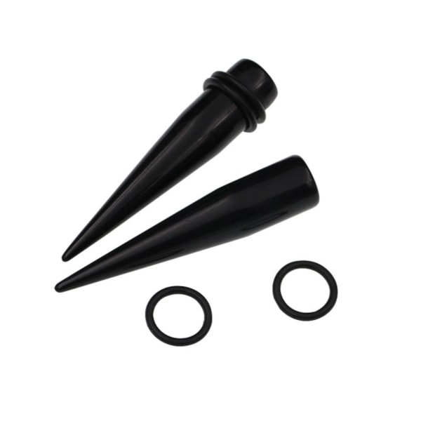 Ear Stretching Kit Plug Sæt Øre Taper Plug med Ear Tunnels Plug