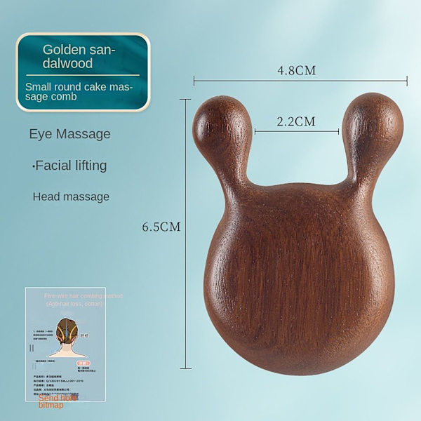2 stk. akupunkts massagepind ansigtsmassager E E E