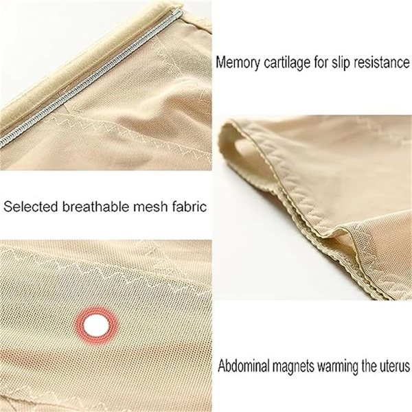 Cross Mesh Bælte Crossover Abdominal Formning SORT M Black M