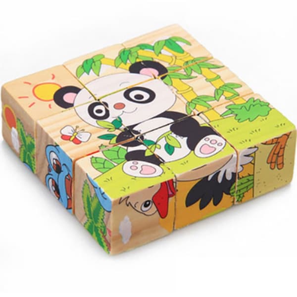 Puslespil Legetøj Jigsaw 4 4 4