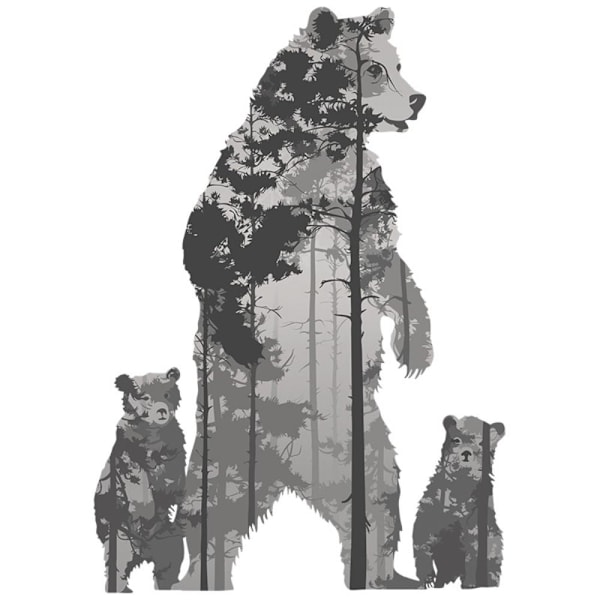 Isbjørnevægklistermærker Peel and Stick Wall Art Decals