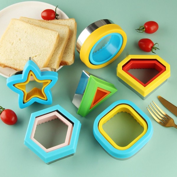 Sandwich Cutter Set Smörgåsformar HEXAGON HEXAGON Hexagon