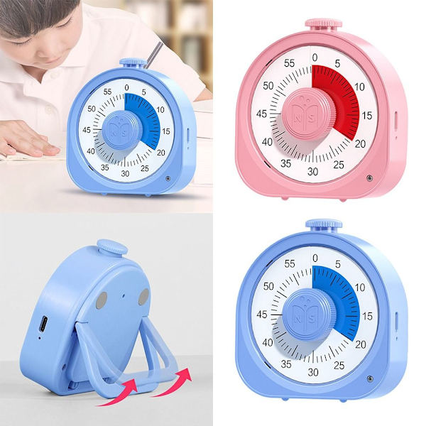 Visual Timer Ajastin Kello PINK Pink