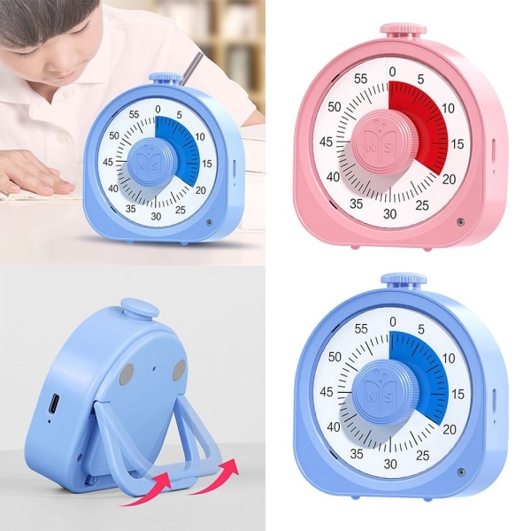 Visuell Timer Timer Klocka ROSA Pink