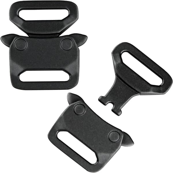 3 kpl metallisolki Paracord rannekorun soljet Quick Side Release