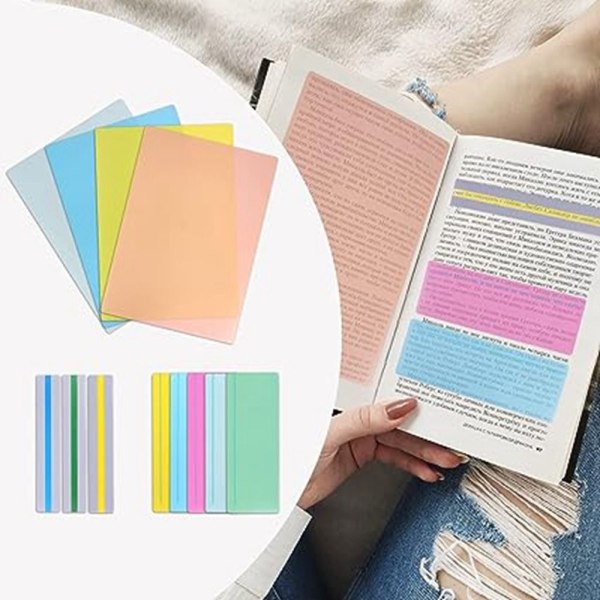 8 st Bokmärke Guide Card Guided Reading Bar D D D