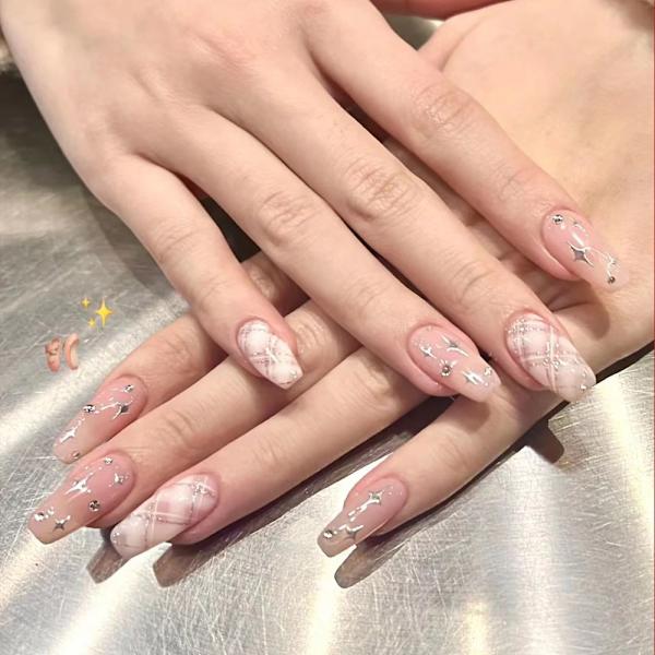 Kiste Fake Nails Ballerina False Nail 3 3 3