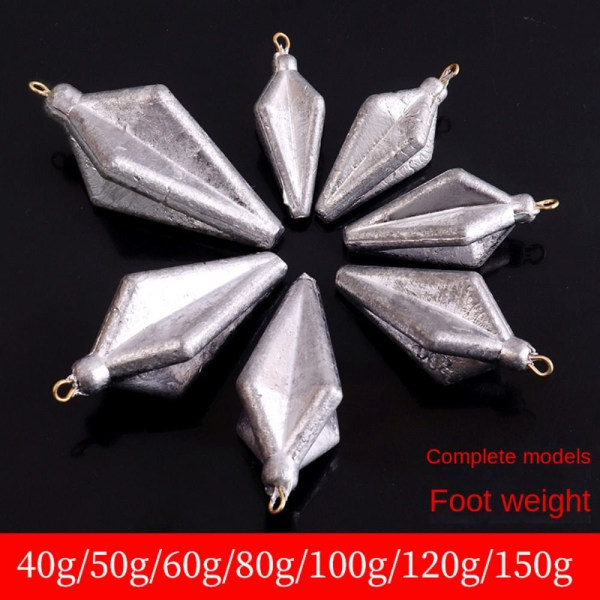 /2/3/5/10st Fiskeblysänkor Fiskeviktsänk 40g-2pcs