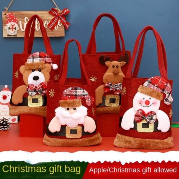 Julegaveposer Xmas Tote 5 5 5